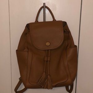 Tory Burch leather backpack